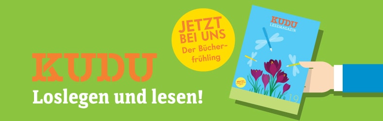 Bei Klick landet man beim Lesemagazin KUDU